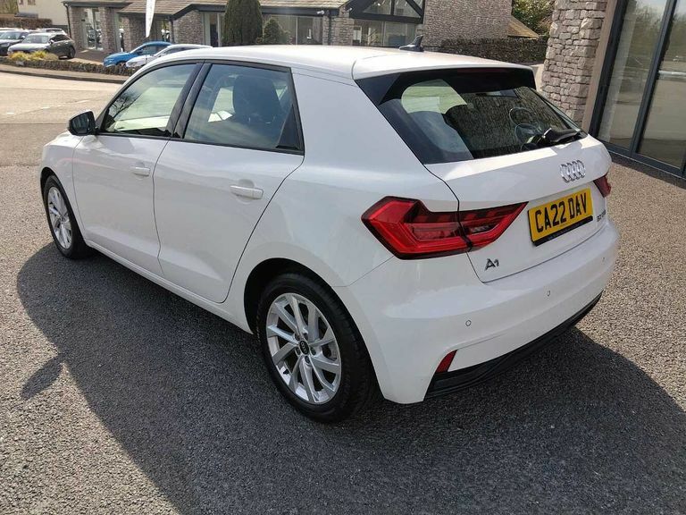 Audi A1 Sport 30 Tfsi 110 Ps S Tronic PL72WYS White #3