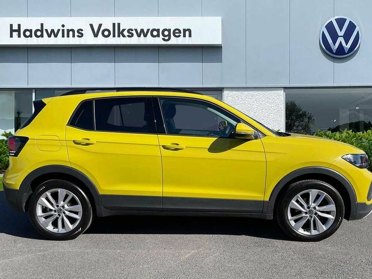 Volkswagen T-Cross 1.0 Tsi 115 Match Dsg PF25CSZ Yellow #4