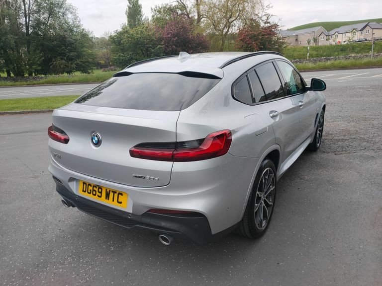 BMW X4 Xdrive20d M Sport Step DG69WTC Silver #6