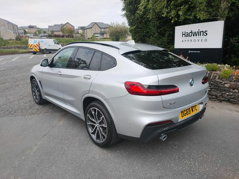 BMW X4 Xdrive20d M Sport Step DG69WTC Silver #2