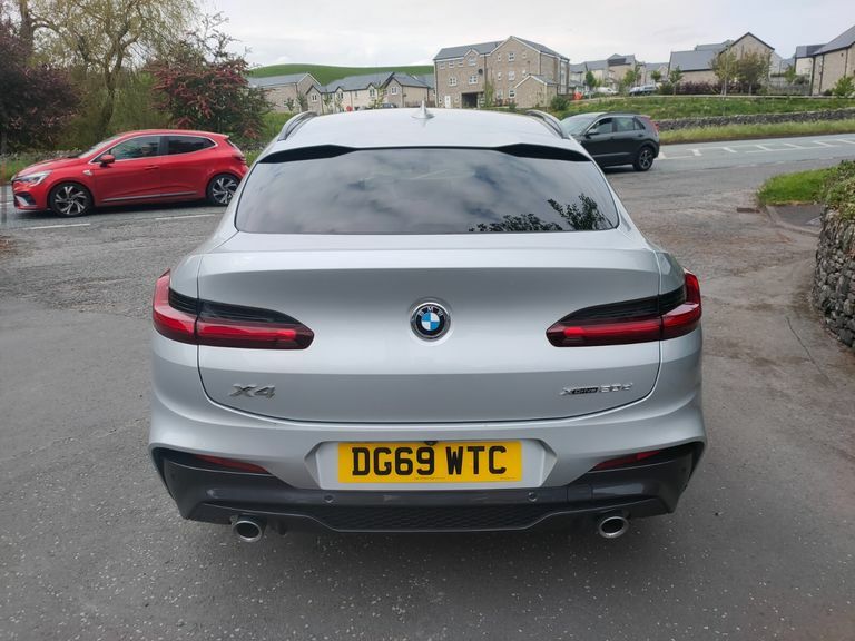 BMW X4 Xdrive20d M Sport Step DG69WTC Silver #5