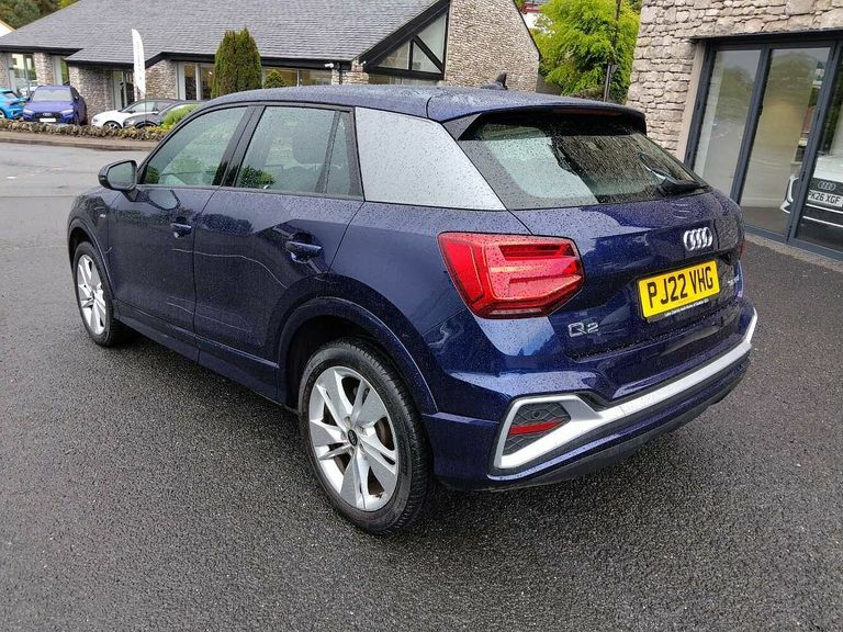 Audi Q2 S Line 35 Tfsi 150 Ps 6-Speed PJ22VHG Blue #3