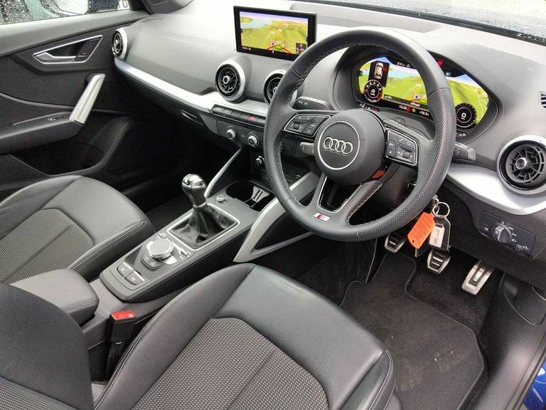 Audi Q2 S Line 35 Tfsi 150 Ps 6-Speed PJ22VHG Blue #6