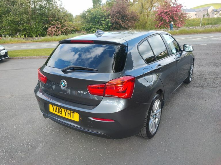 BMW 1 Series 118D Sport Nav YA18YHT Grey #6