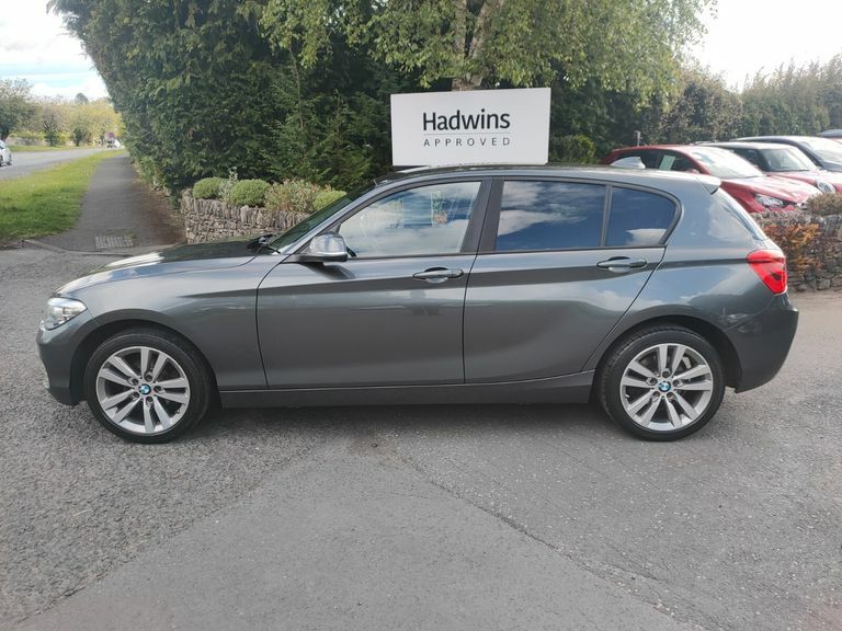 BMW 1 Series 118D Sport Nav YA18YHT Grey #4