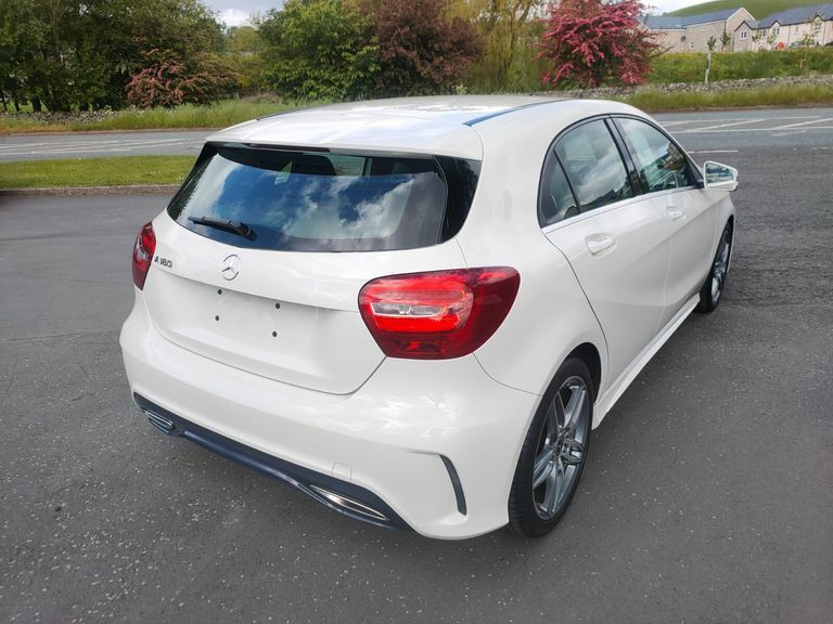 Mercedes-Benz A Class A180 Amg Line White #6