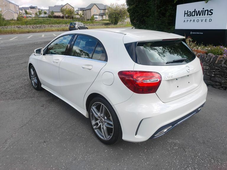 Mercedes-Benz A Class A180 Amg Line White #2