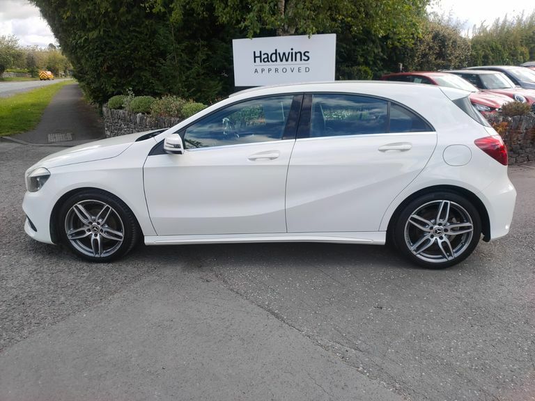 Mercedes-Benz A Class A180 Amg Line White #4