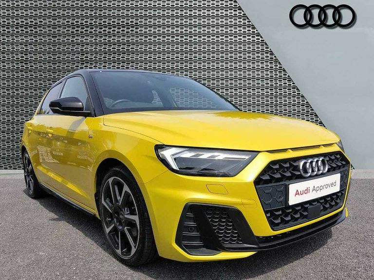 Audi A1 Black Edition 35 Tfsi 150 Ps S Tronic Yellow