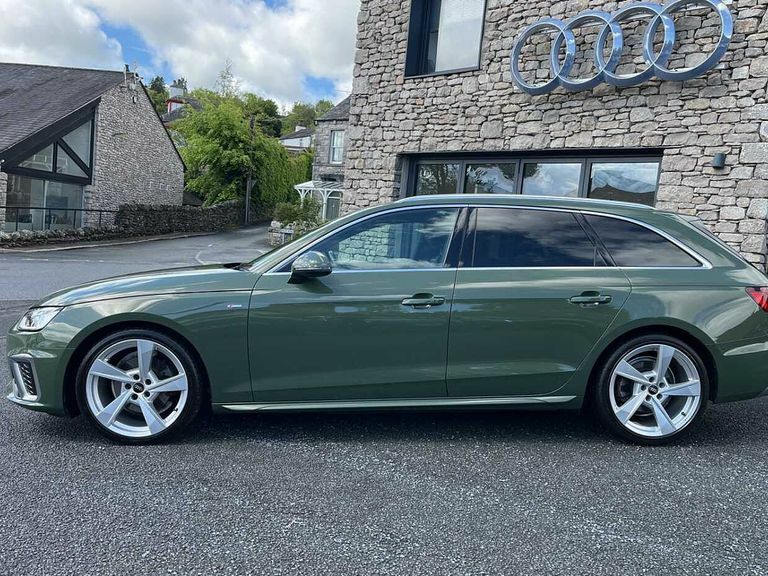 Audi A4 Avant Avant S Line 35 Tdi 163 Ps S Tronic Green #4