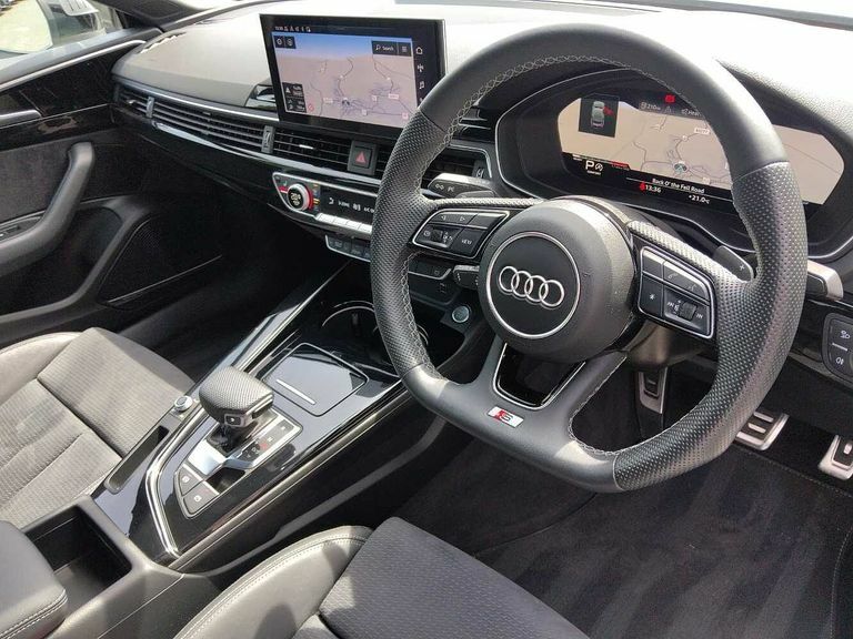 Audi A5 Black Edition 40 Tfsi 204 Ps S Tronic PN73LTX White #6