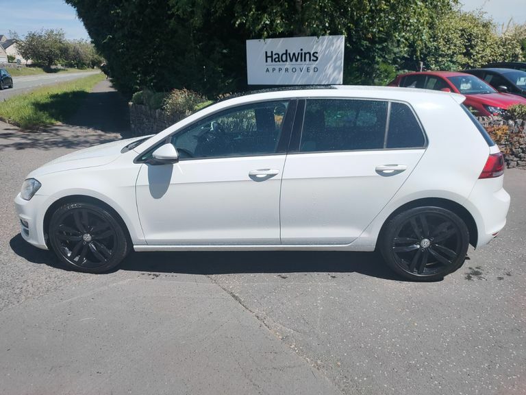 Volkswagen Golf 1.4 Tsi 150 Gt Edition VE66YHM White #4