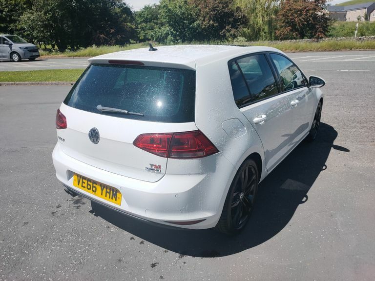 Volkswagen Golf 1.4 Tsi 150 Gt Edition VE66YHM White #6