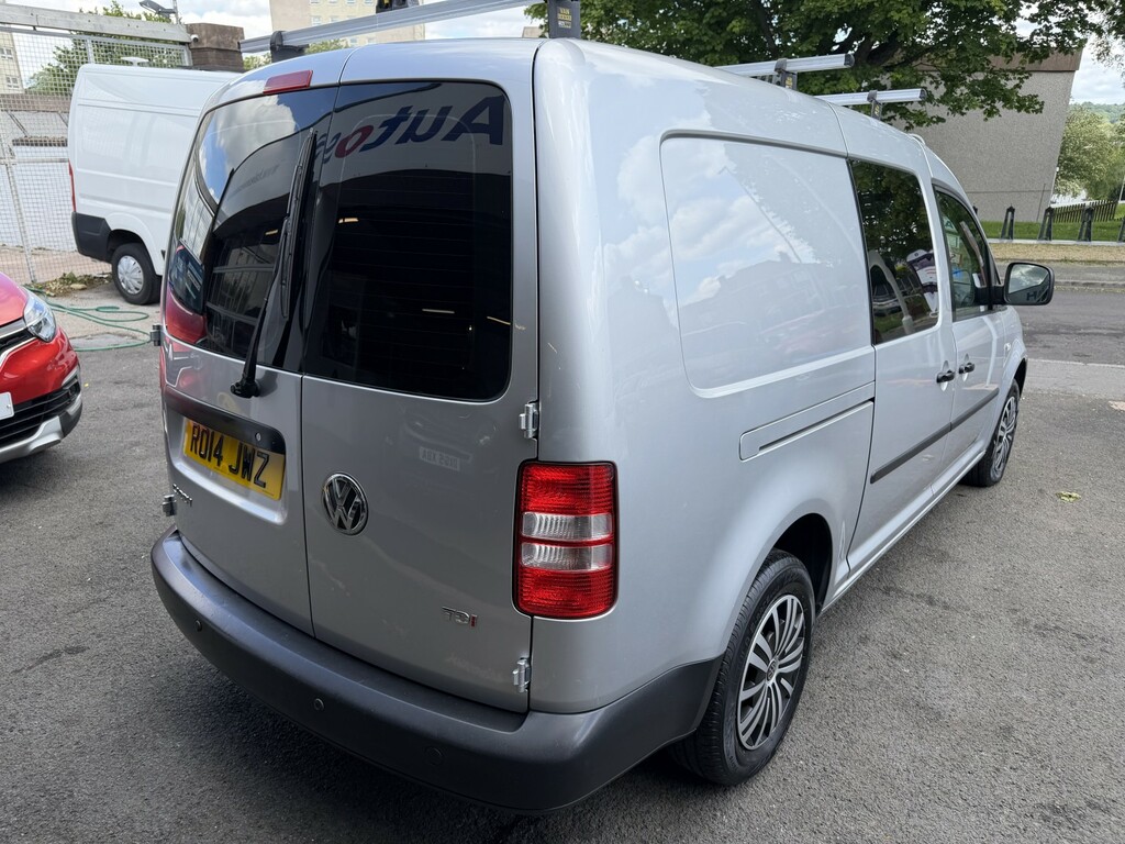 Volkswagen Caddy Maxi 1.6 Tdi C20 Maxi Kombi 5 Seater Van Silver #4