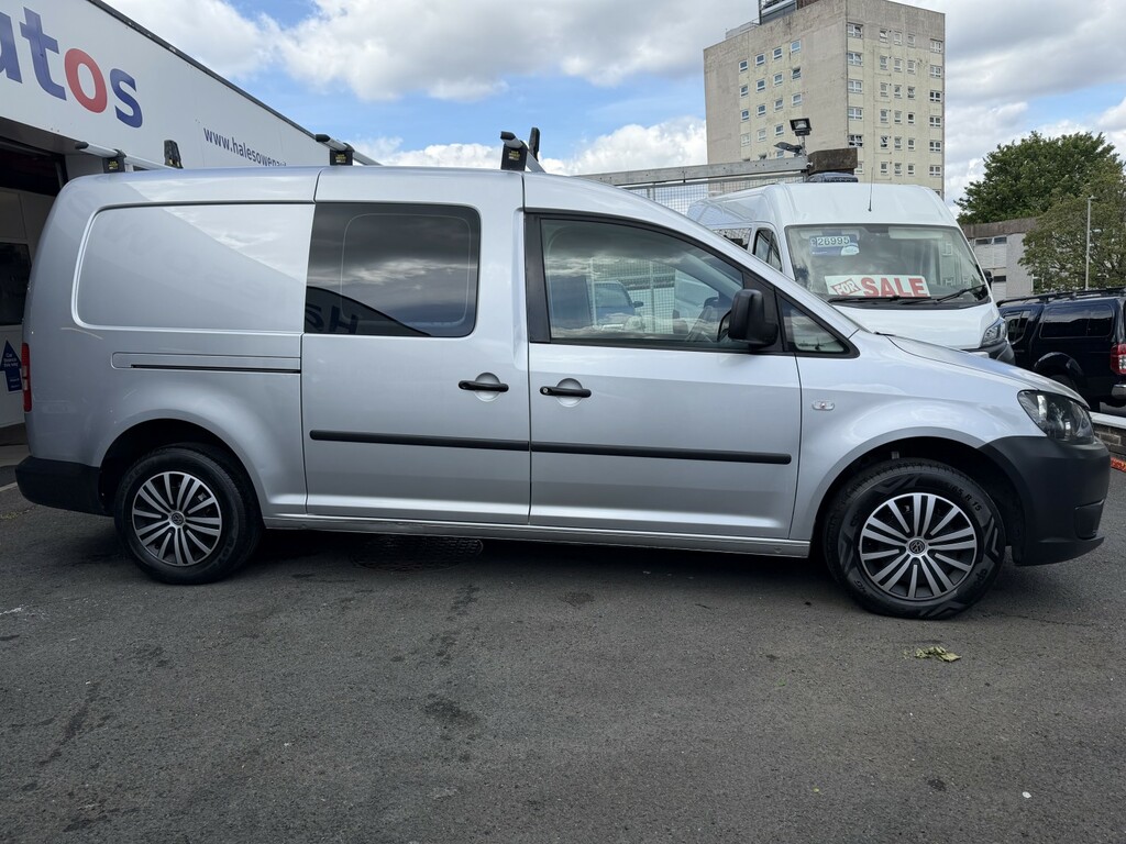 Volkswagen Caddy Maxi 1.6 Tdi C20 Maxi Kombi 5 Seater Van Silver #3