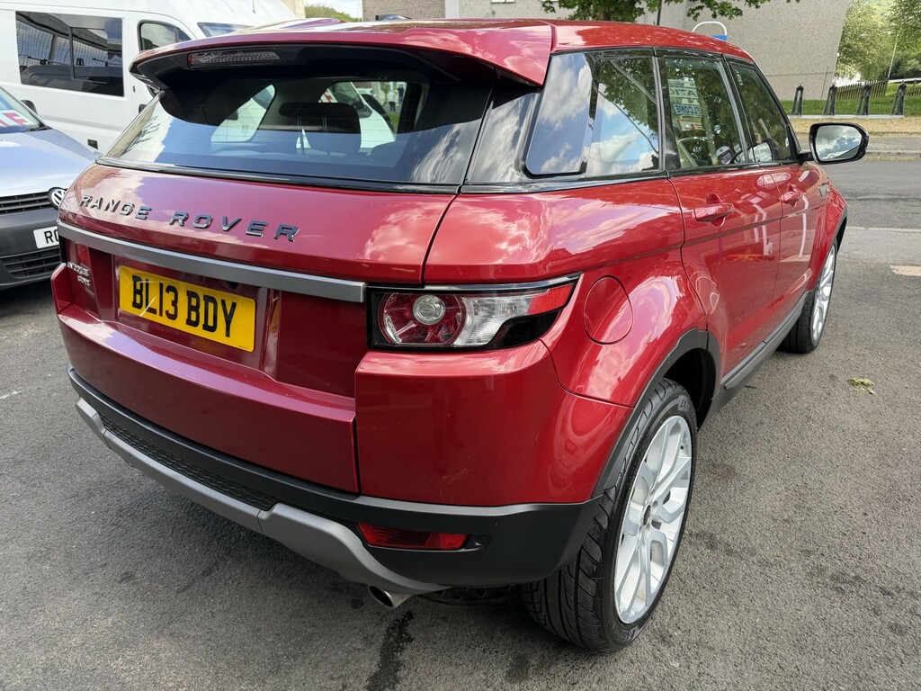 Land Rover Range Rover Evoque 2.2 Sd4 Pure Tech BL13BDY Red #4