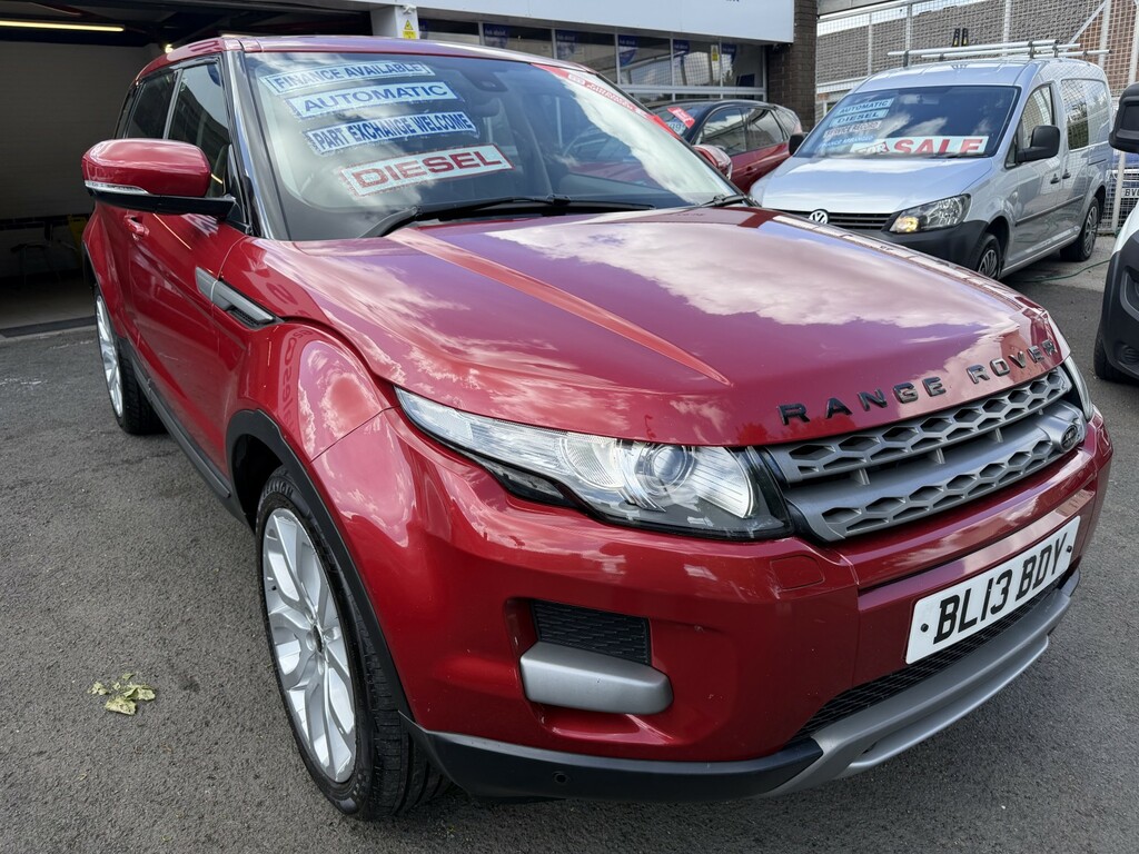 Land Rover Range Rover Evoque 2.2 Sd4 Pure Tech BL13BDY Red #2