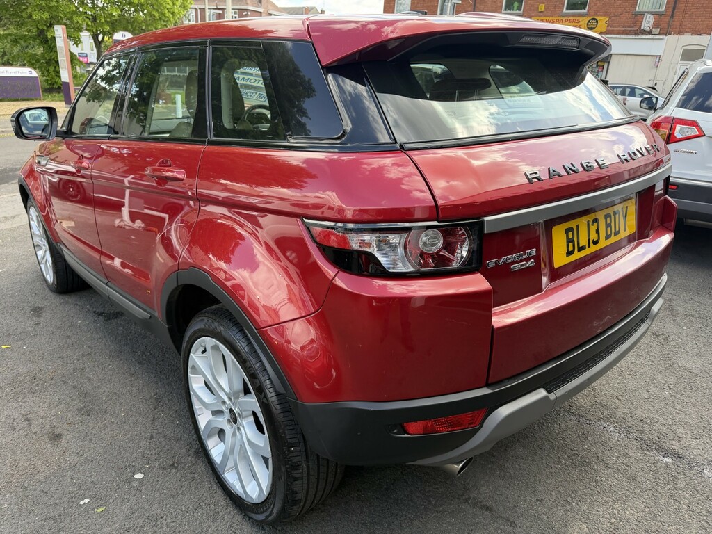 Land Rover Range Rover Evoque 2.2 Sd4 Pure Tech BL13BDY Red #6