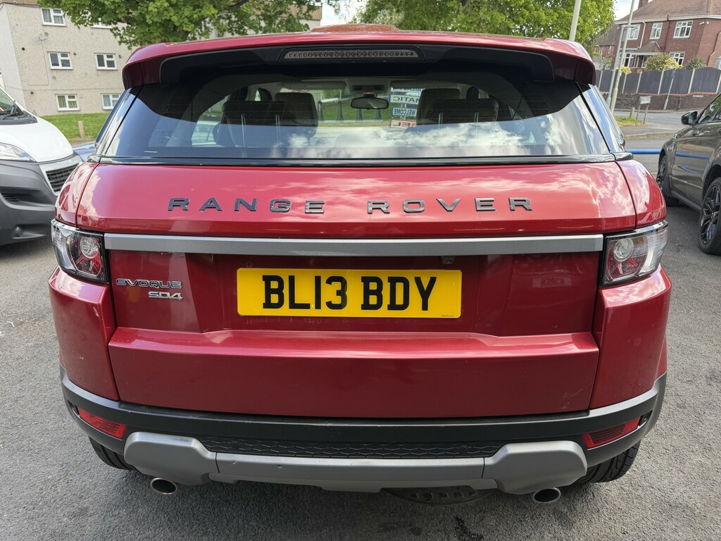 Land Rover Range Rover Evoque 2.2 Sd4 Pure Tech BL13BDY Red #5