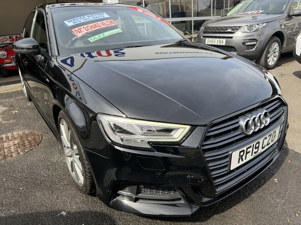 Audi A3 1.0 Tfsi 30 Black Edition RF19CZO Black #2