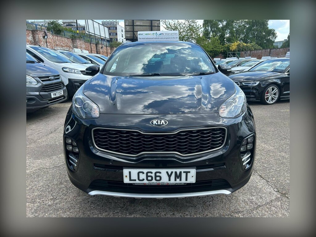 Kia Sportage 2.0 Crdi Gt-line Awd Euro 6 LC66YMT Black #5
