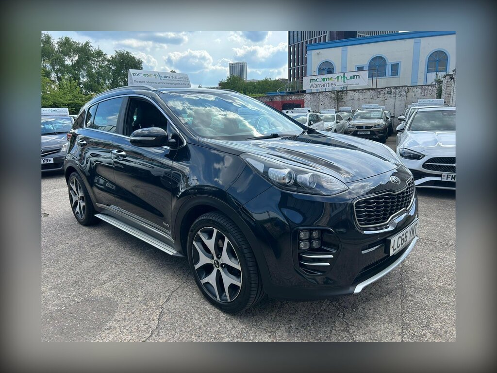 Kia Sportage 2.0 Crdi Gt-line Awd Euro 6 Black