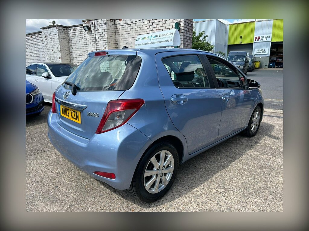 Toyota Yaris 1.33 Dual Vvt-i Tr Euro 5 WM12XZN Blue #3