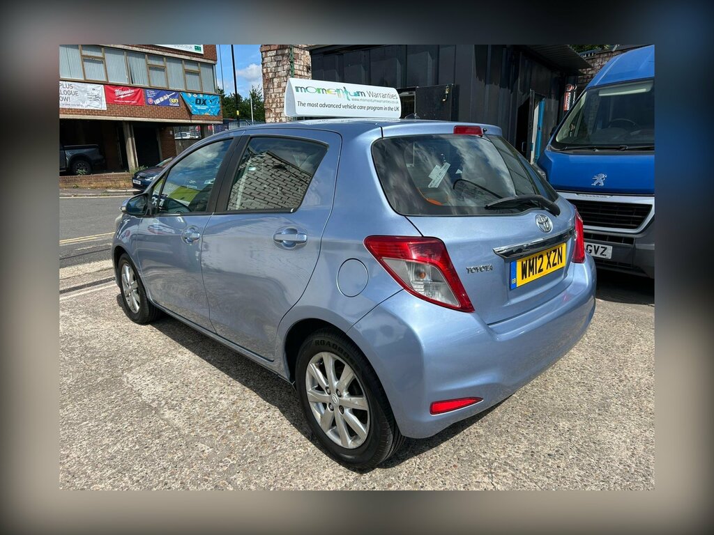 Toyota Yaris 1.33 Dual Vvt-i Tr Euro 5 WM12XZN Blue #4