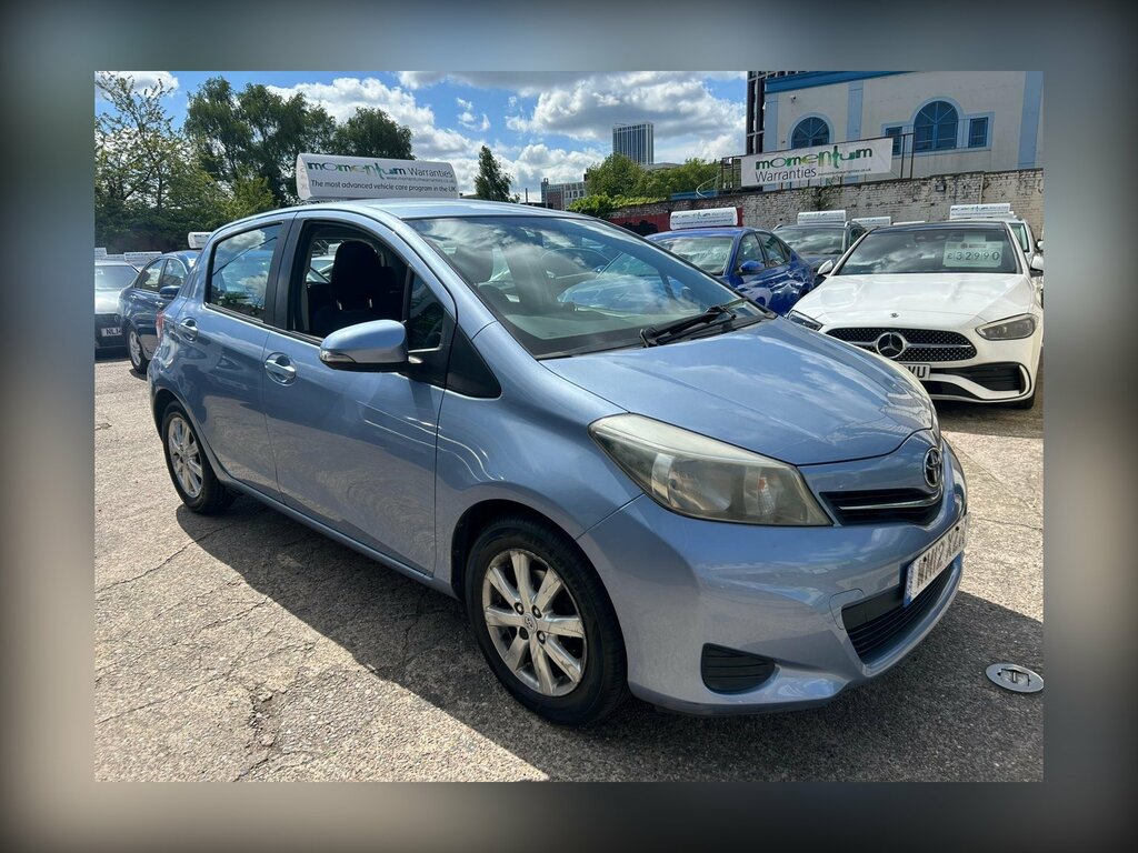 Toyota Yaris 1.33 Dual Vvt-i Tr Euro 5 WM12XZN Blue
