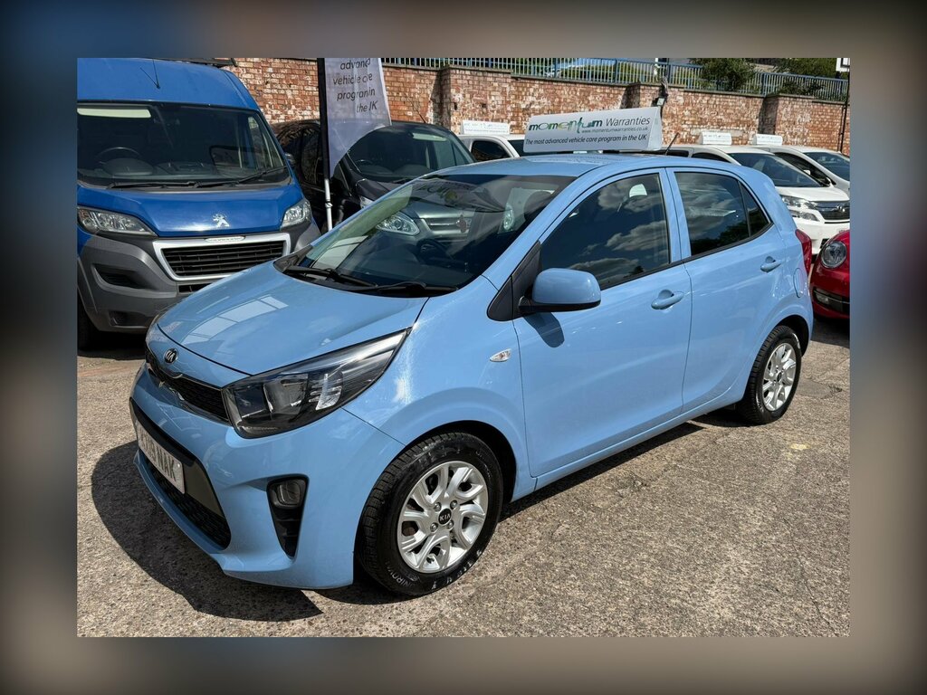 Kia Picanto 1.25 2 Euro 6 KX19NAK Blue #2