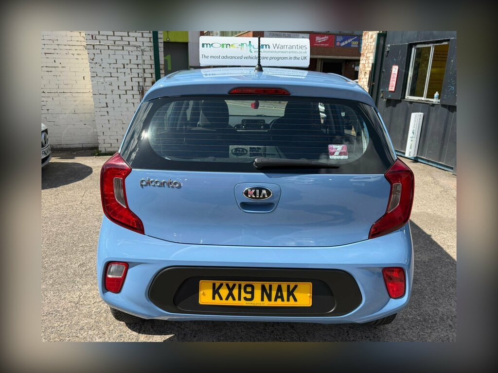 Kia Picanto 1.25 2 Euro 6 KX19NAK Blue #6