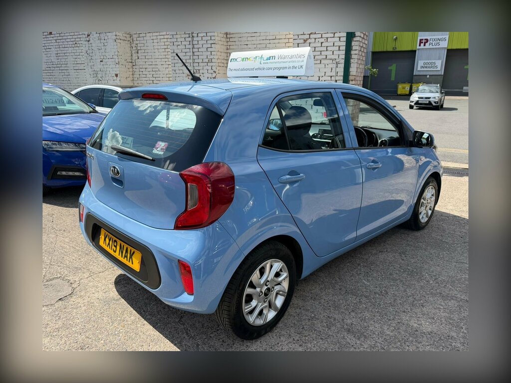 Kia Picanto 1.25 2 Euro 6 KX19NAK Blue #4
