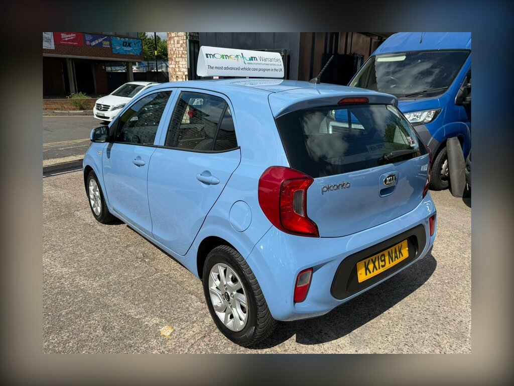 Kia Picanto 1.25 2 Euro 6 KX19NAK Blue #3