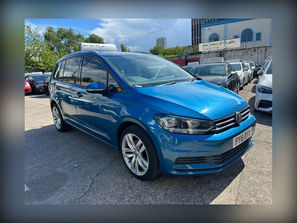 Volkswagen Touran 1.6 Tdi Bluemotion Tech Se Family Dsg Euro 6 Ss Blue