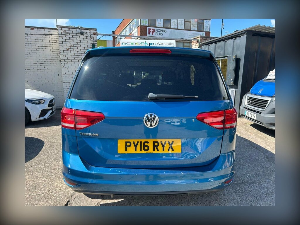 Volkswagen Touran 1.6 Tdi Bluemotion Tech Se Family Dsg Euro 6 Ss Blue #6