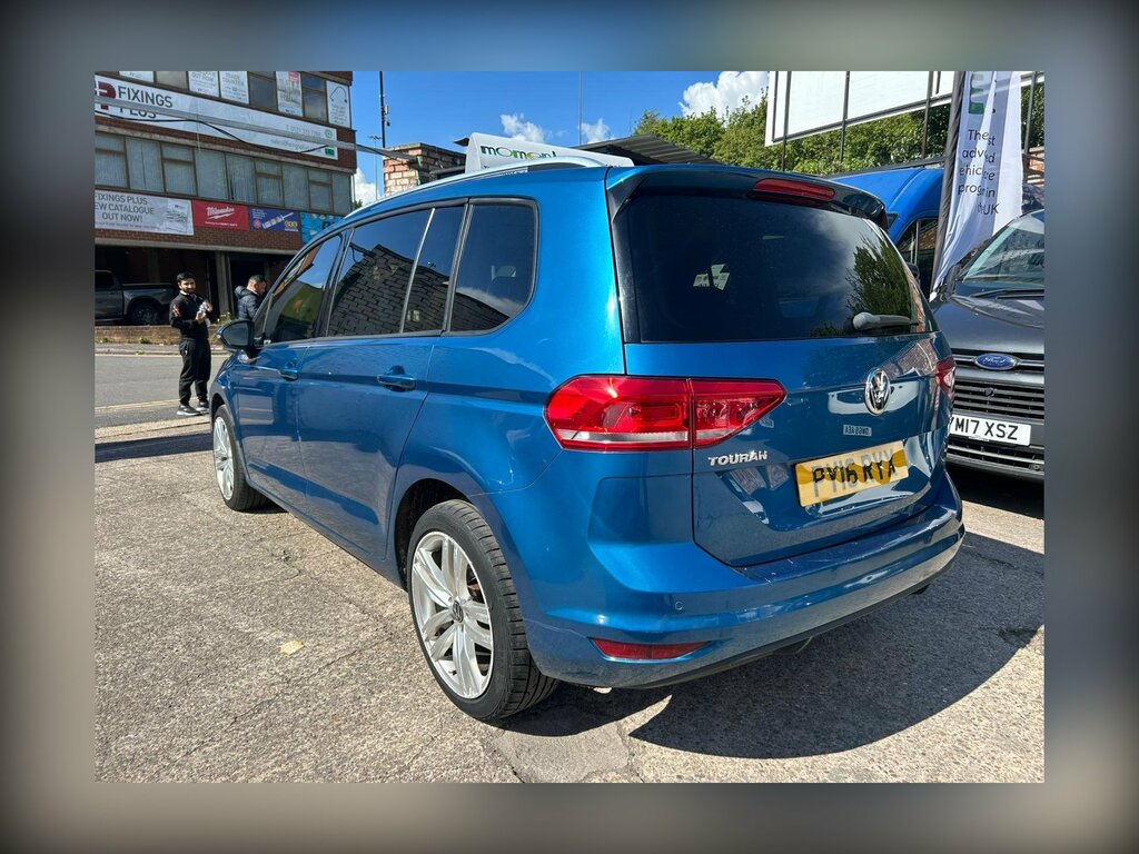 Volkswagen Touran 1.6 Tdi Bluemotion Tech Se Family Dsg Euro 6 Ss Blue #3