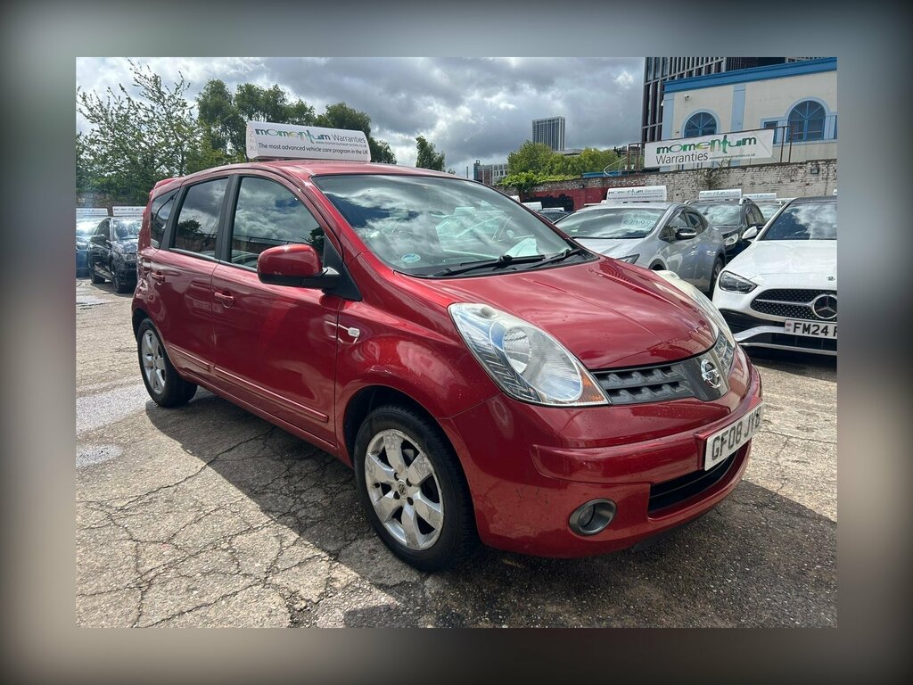 Nissan Note 1.6 16V Acenta R Euro 4 Red