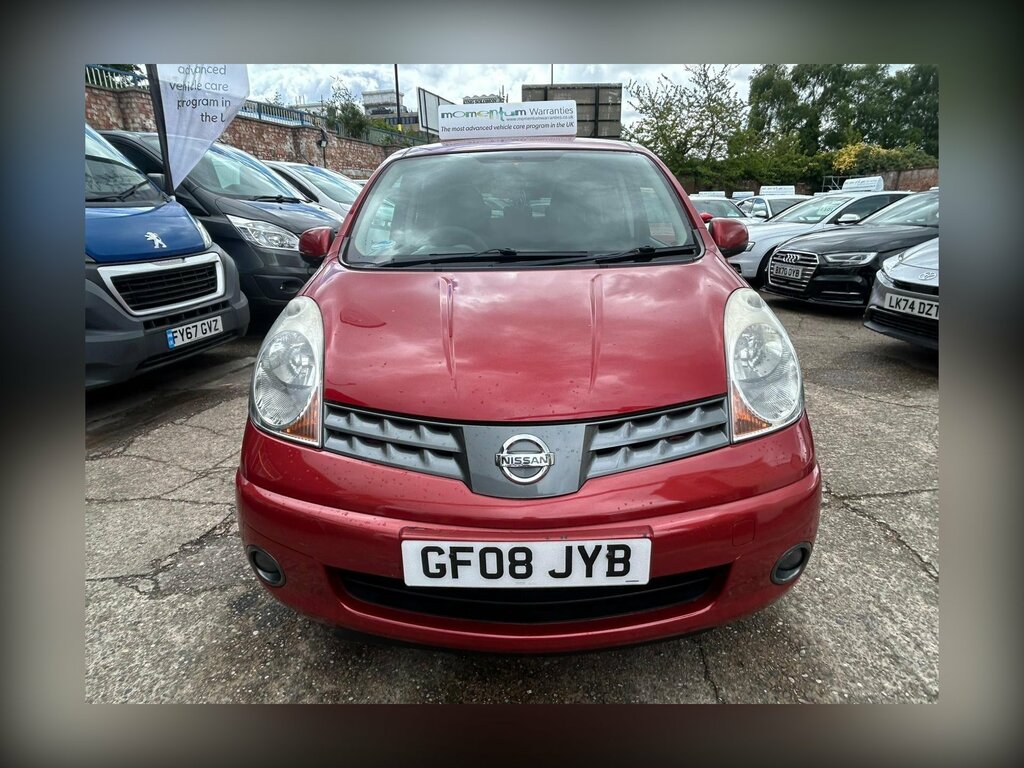 Nissan Note 1.6 16V Acenta R Euro 4 GF08JYB Red #5