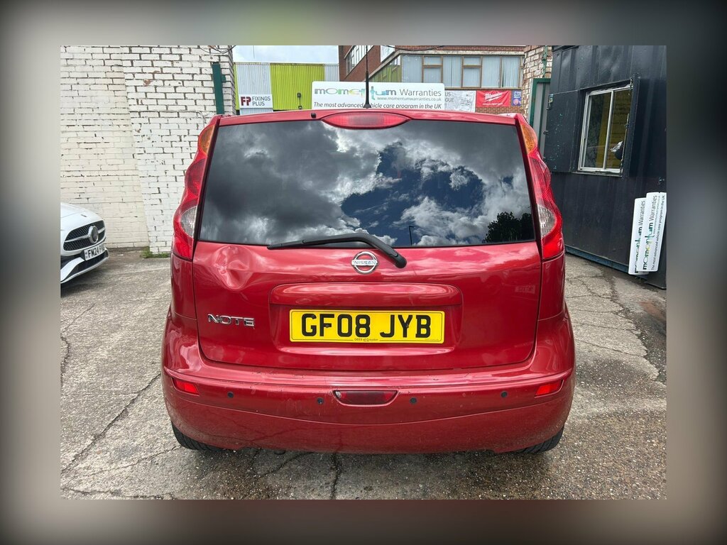 Nissan Note 1.6 16V Acenta R Euro 4 GF08JYB Red #6