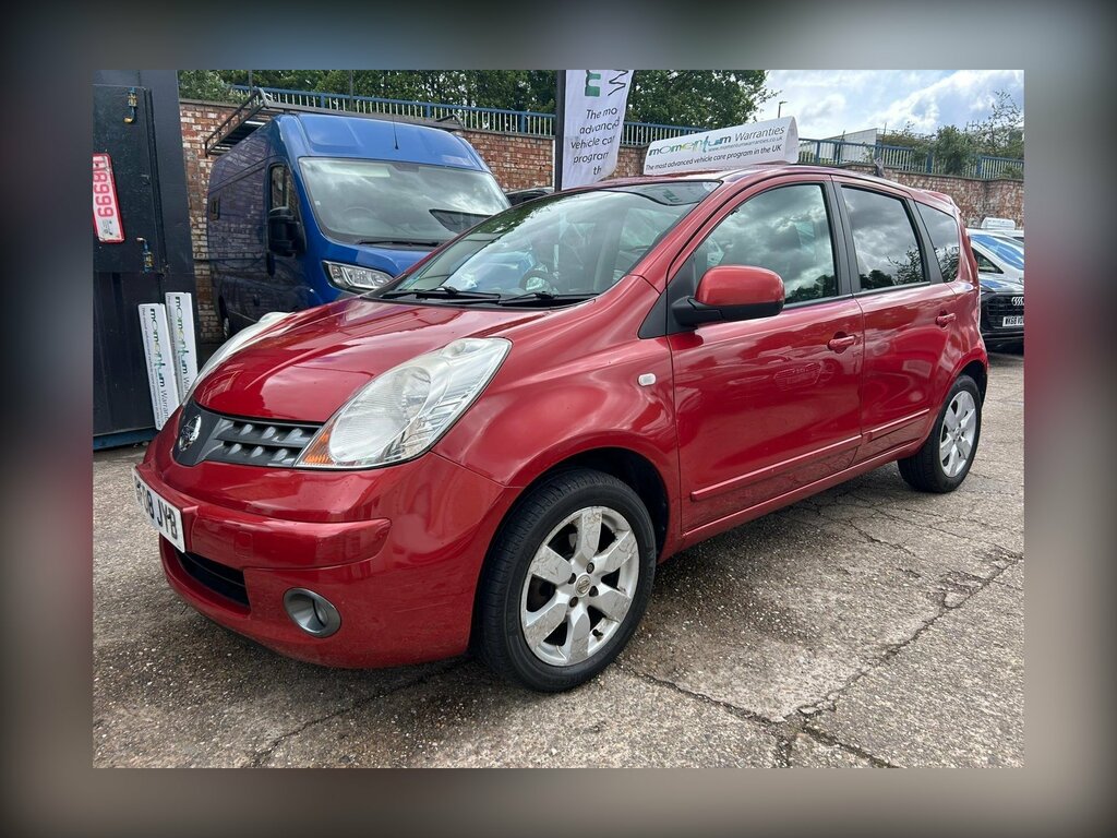 Nissan Note 1.6 16V Acenta R Euro 4 GF08JYB Red #2