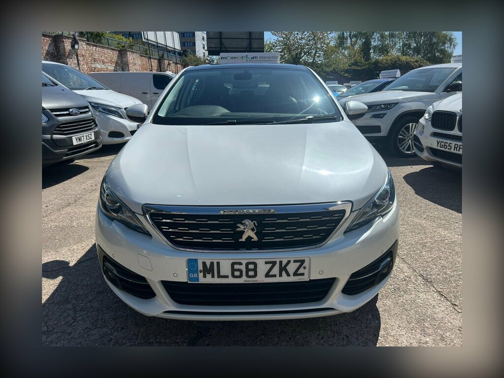 Peugeot 308 1.5 Bluehdi Allure Euro 6 Ss ML68ZKZ White #5