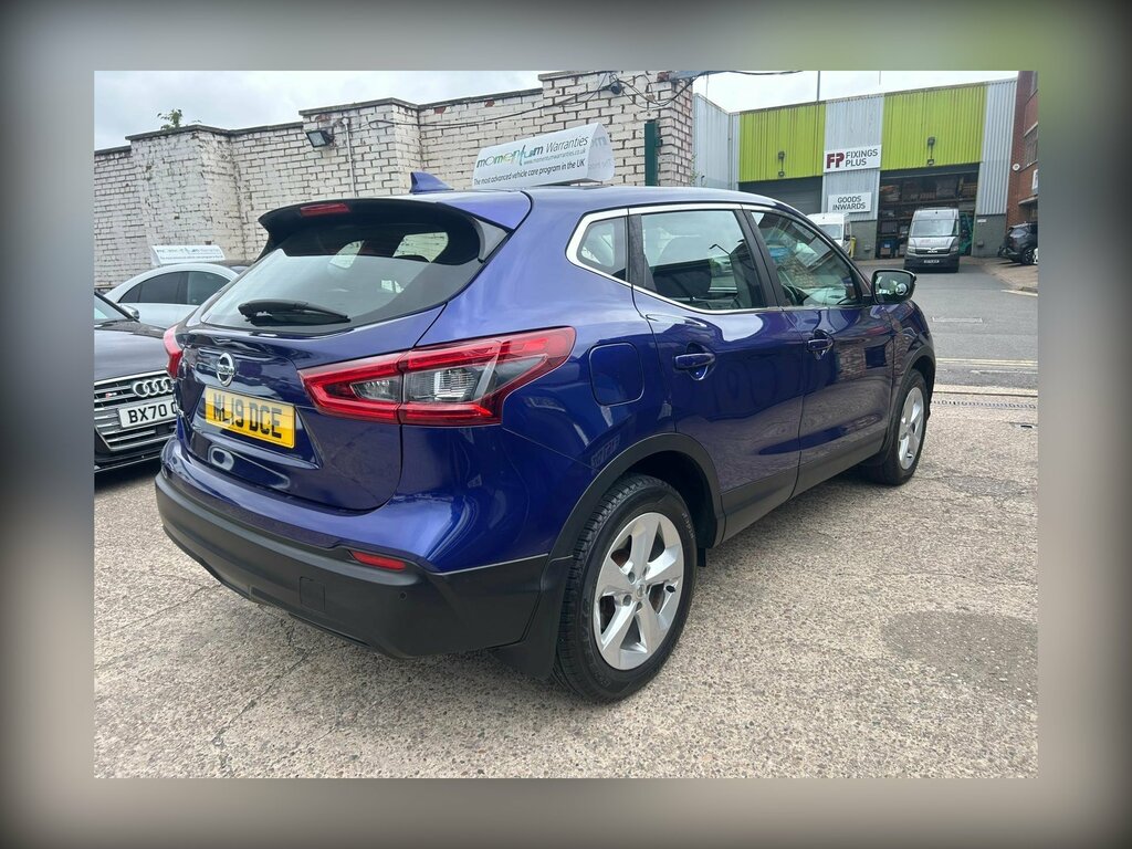 Nissan Qashqai 1.3 Dig-t Acenta Premium Dct Euro 6 Ss ML19DCE Blue #4