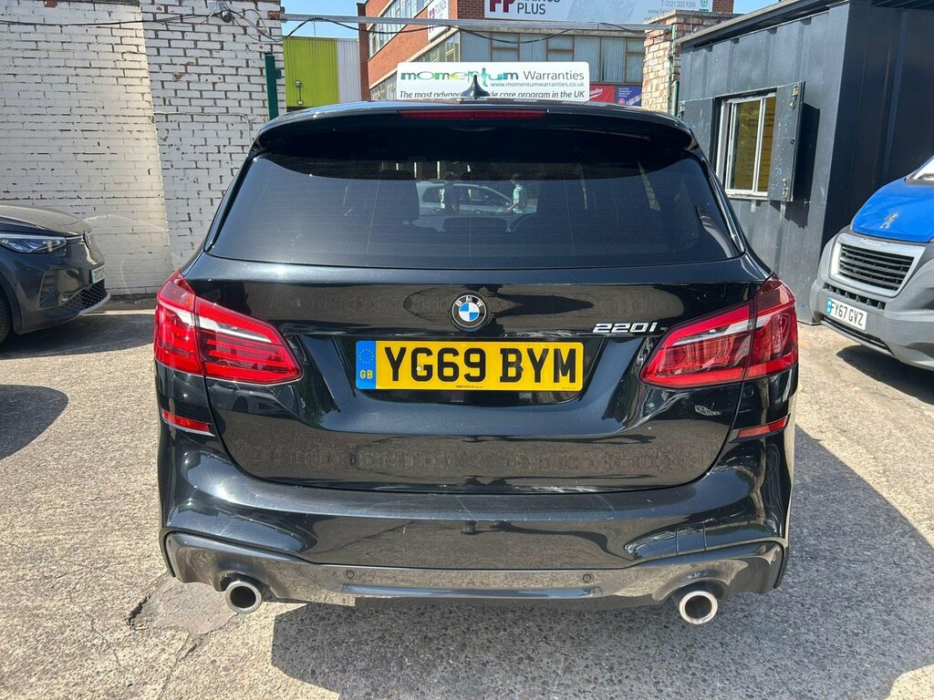 BMW 2 Series Active Tourer 2.0 220I Gpf M Sport Dct Euro 6 Ss YG69BYM Black #6