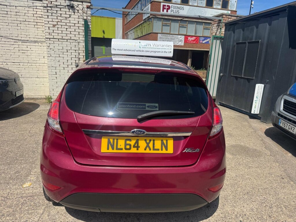 Ford Fiesta 1.25 Zetec Euro 5 NL64XLN Red #6
