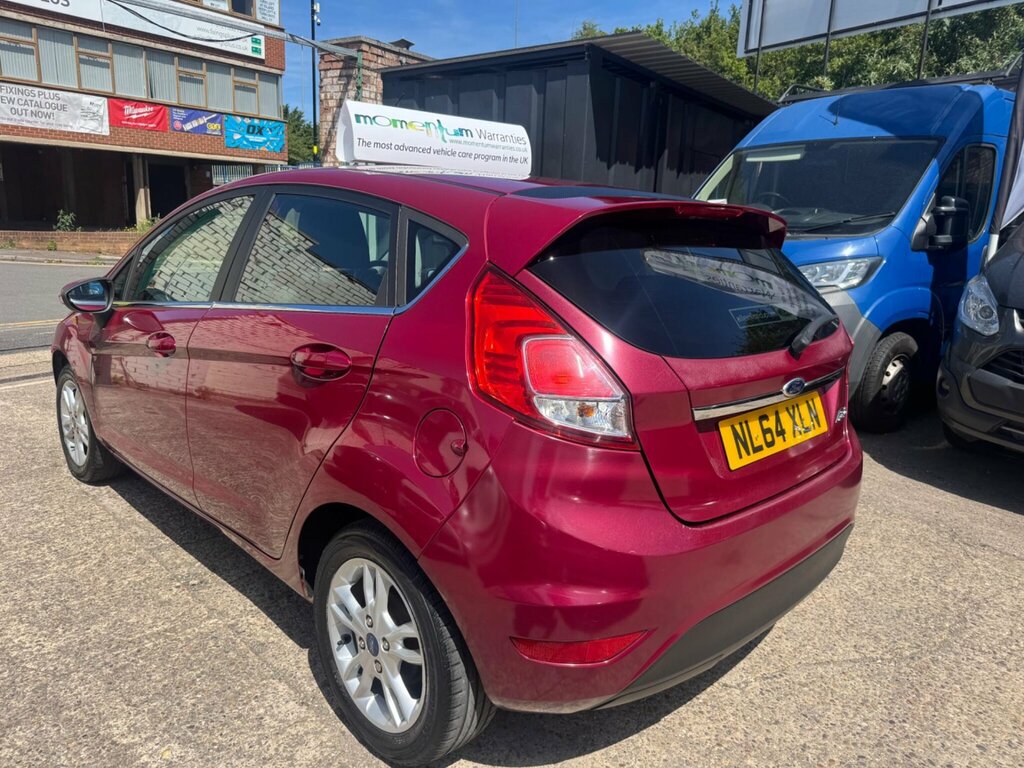 Ford Fiesta 1.25 Zetec Euro 5 NL64XLN Red #3