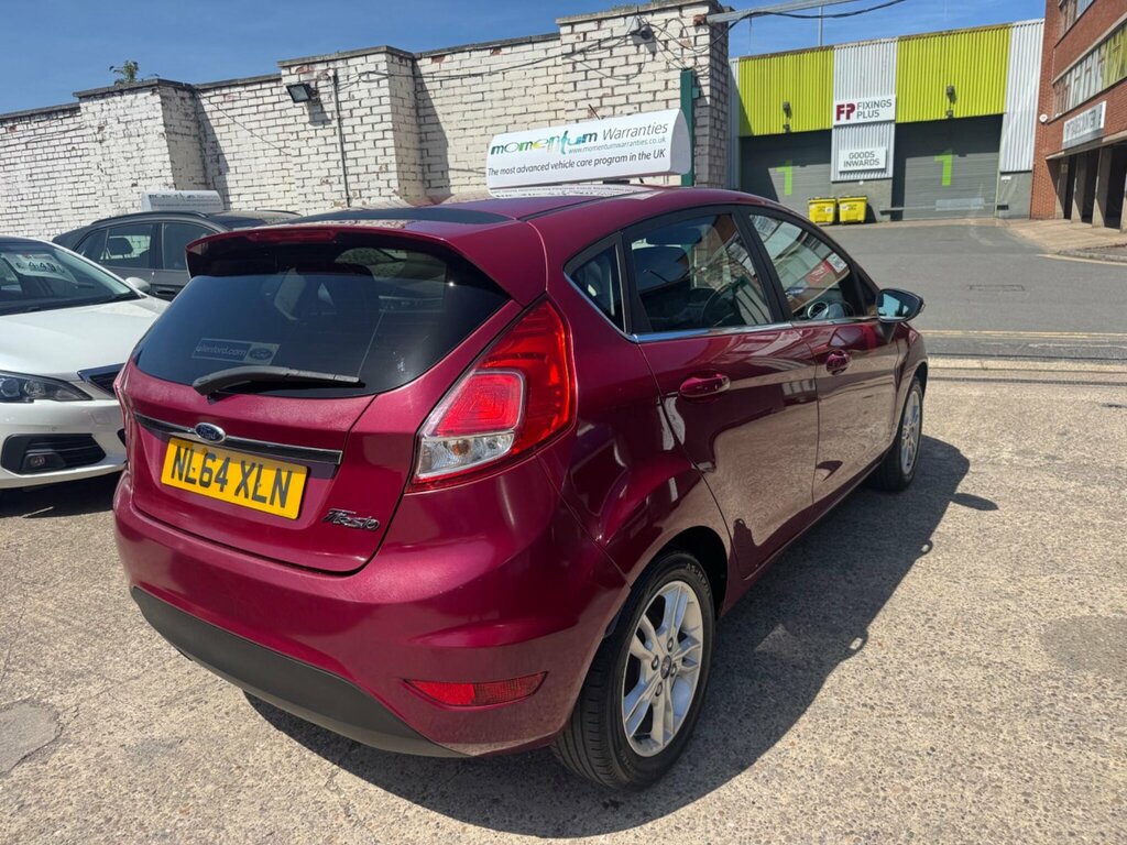 Ford Fiesta 1.25 Zetec Euro 5 NL64XLN Red #4