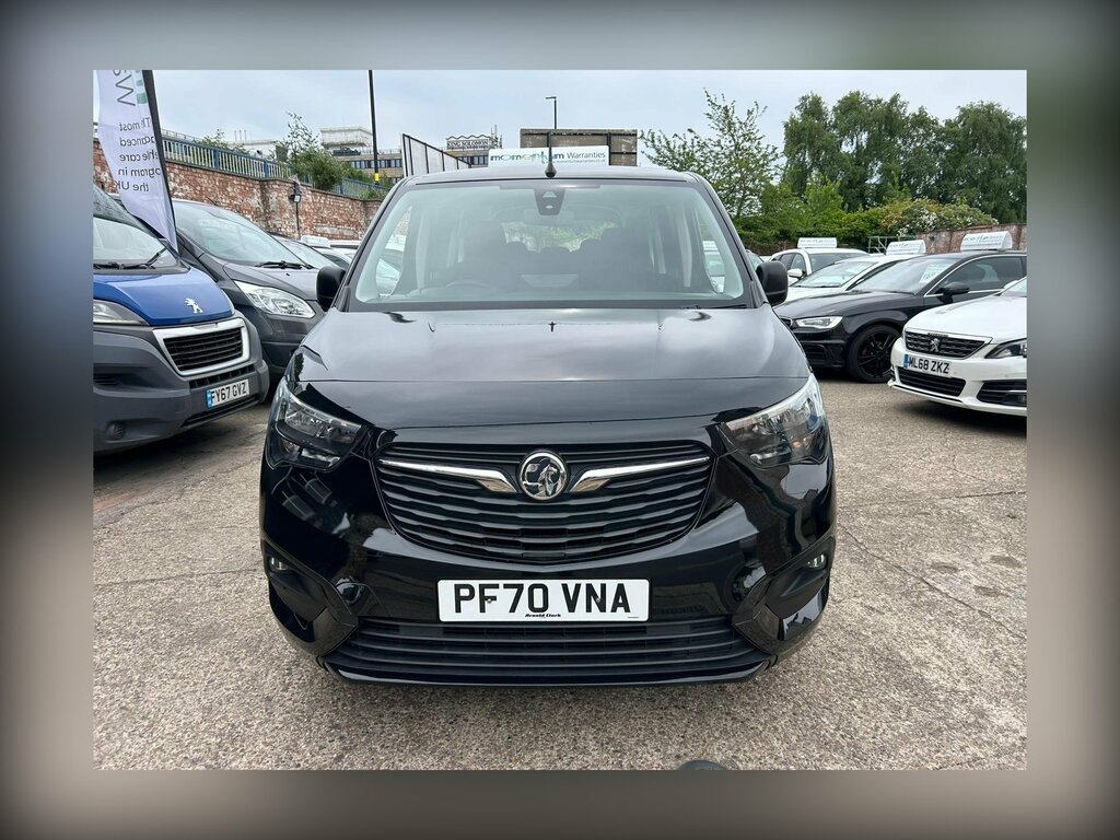 Vauxhall Combo Life 1.2 Turbo Edition XL Mpv Euro 6 Ss 7 Seat PF70VNA Black #5