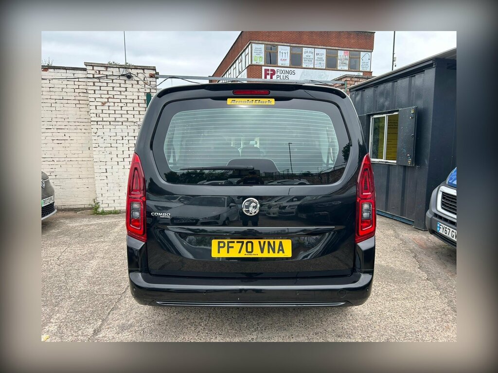 Vauxhall Combo Life 1.2 Turbo Edition XL Mpv Euro 6 Ss 7 Seat PF70VNA Black #6