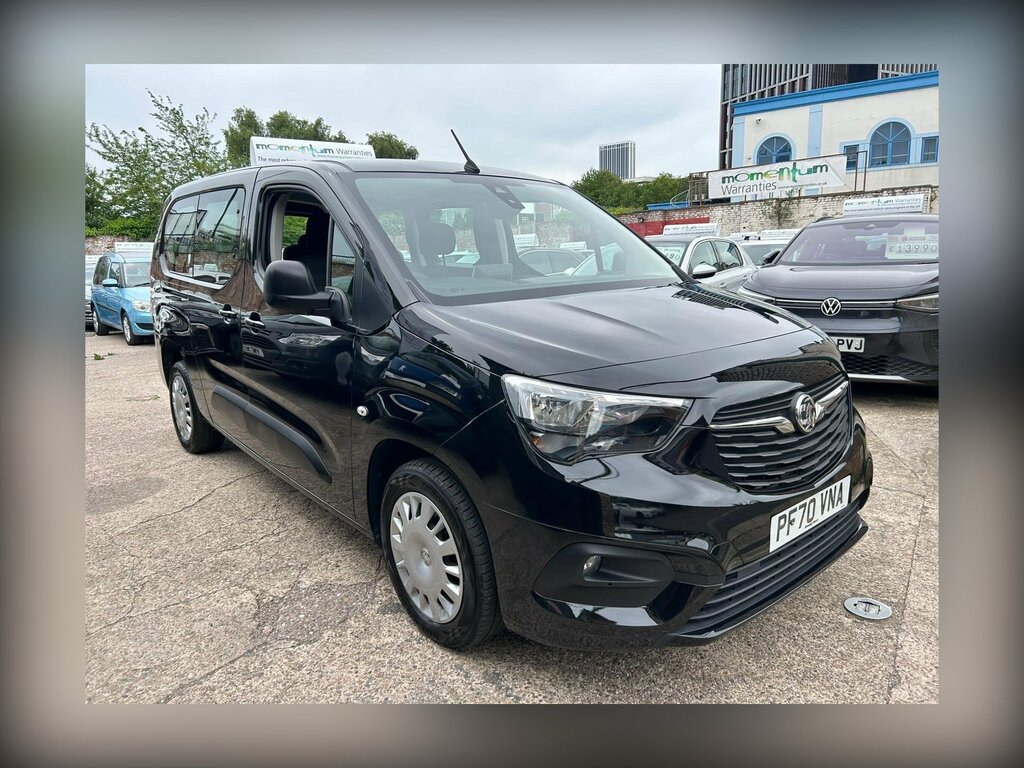 Vauxhall Combo Life 1.2 Turbo Edition XL Mpv Euro 6 Ss 7 Seat Black