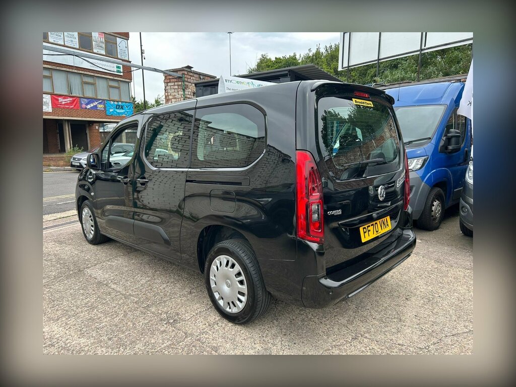 Vauxhall Combo Life 1.2 Turbo Edition XL Mpv Euro 6 Ss 7 Seat PF70VNA Black #3